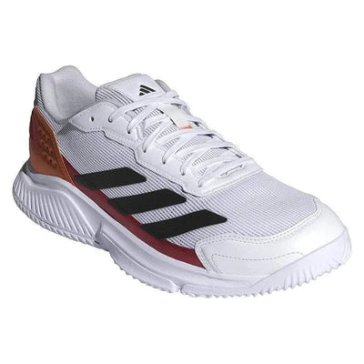 Adidas Courtquick White Red Copper Padel Shoes - Padelup