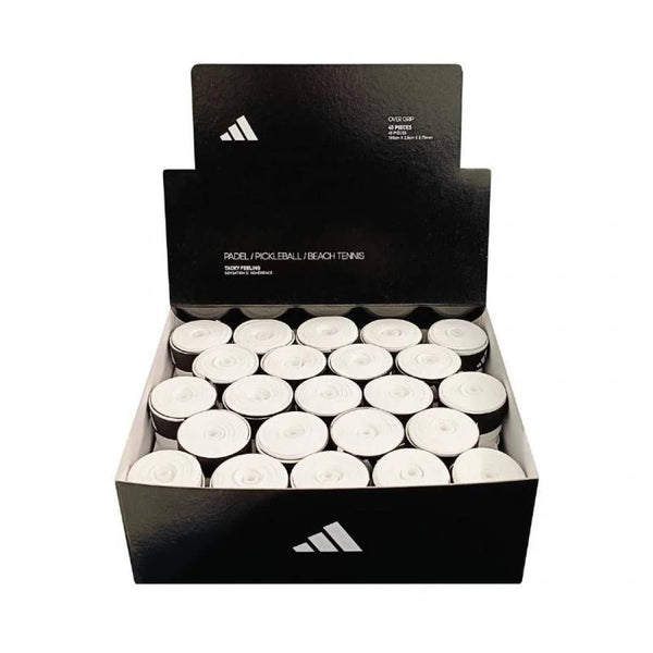 Adidas Tacky Perforated White Overgrip (single) - Padelup