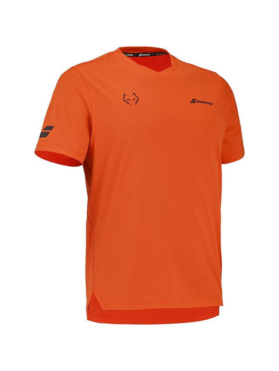 Babolat Juan Lebron Crew Neck Orange T-shirt - Padelup