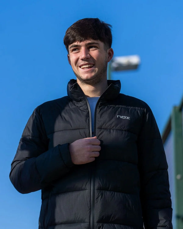 Nox Men's quilted jacket Team black - M