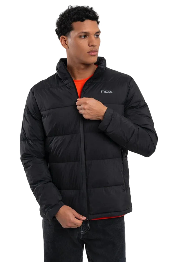 Nox Men's quilted jacket Team black - M