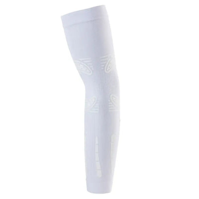 FLOKY No Strain Biomechanical Sleeve White (Pair) - Padelup