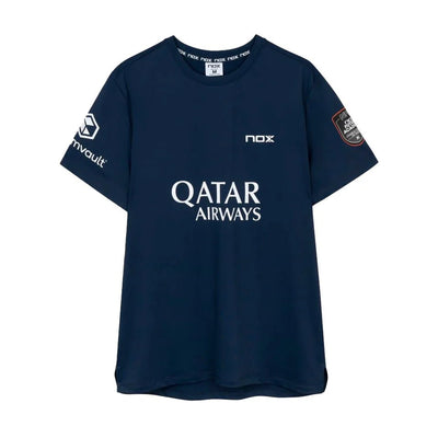 NOX AT10 Dark Blue Agustín Tapia 2026 Official T-Shirt - Padelup