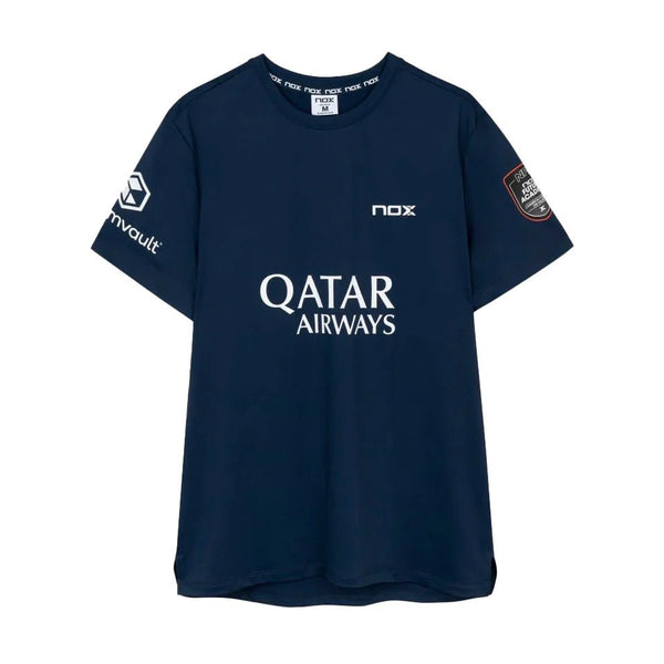 NOX AT10 Dark Blue Agustín Tapia 2026 Official T-Shirt - Padelup