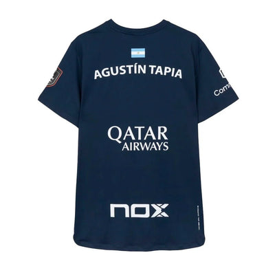 NOX AT10 Dark Blue Agustín Tapia 2026 Official T-Shirt - Padelup