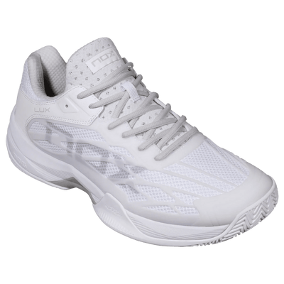Nox AT10 LUX White/Grey Padel Shoes - Padelup
