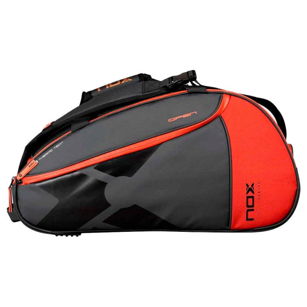 Nox Luxury Open Series Black Red Padel Bag