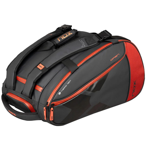 Nox Luxury Open Series Black Red Padel Bag