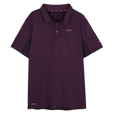 Nox Pro Dark Purple Polo Shirt - Padelup