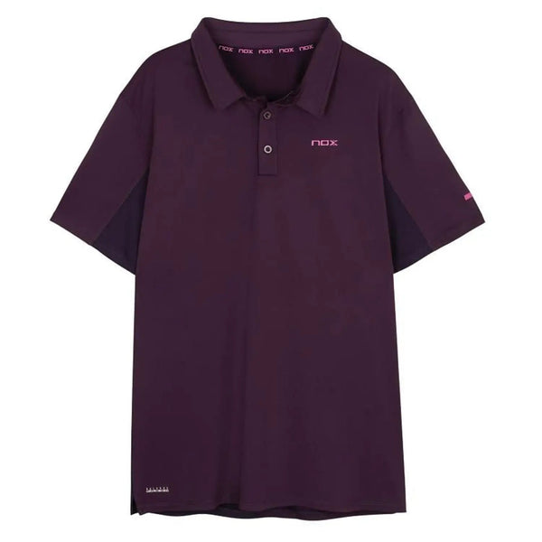 Nox Pro Dark Purple Polo Shirt - Padelup