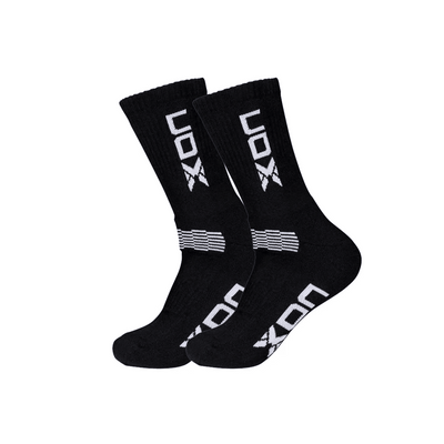 Nox Socks Crew Performance Black/White - Padelup - Pakistan