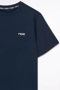 Nox T-shirt Team Regular Navy Blue - Padelup