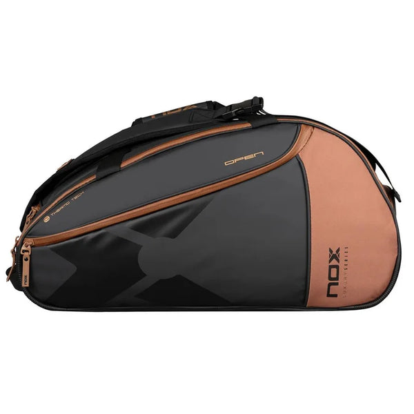 Nox Luxury Open Series Black Brown Padel Bag
