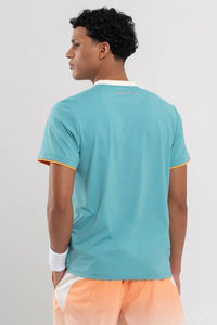 Nox Men's Pro turquoise polo shirt - M