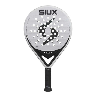 Siux black and white padel racket for intermediate players in Pakistan