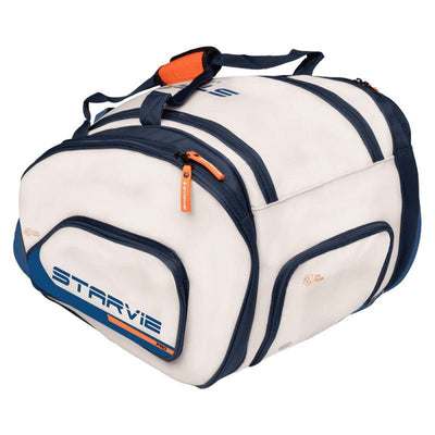 Star Vie Tactic Pro White Blue 2026 Padel Bag - Padelup