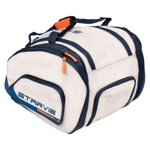 Star Vie Tactic Pro White Blue 2026 Padel Bag - Padelup