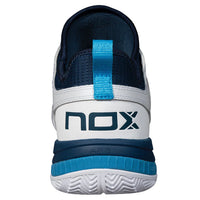 Padel shoes NERBO WHITE/BLUE SUECO