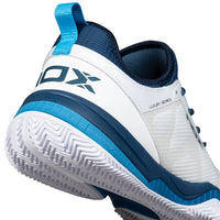 Padel shoes NERBO WHITE/BLUE SUECO